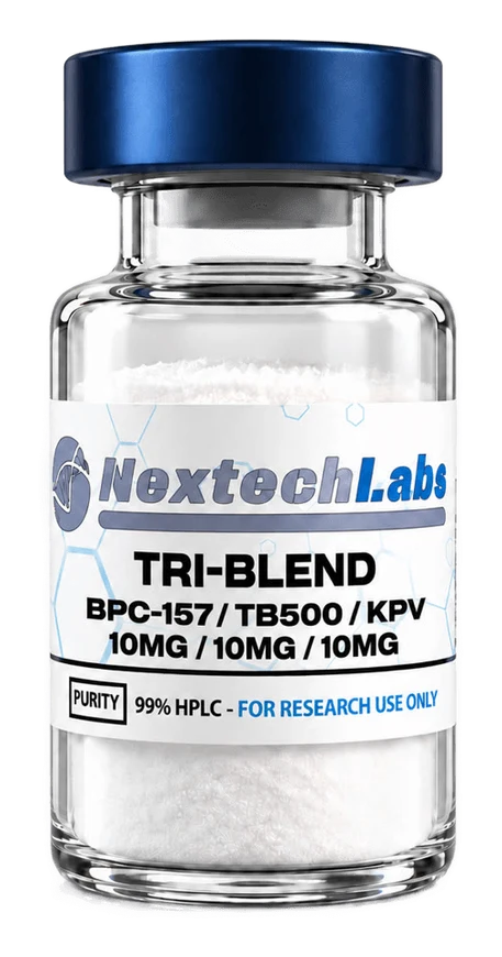 TRI BLEND (BPC-157/TB500/KPV) (10mg/10mg/10mg)